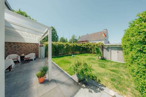 Garten - Reihenendhaus mit 137,50 m&sup2; in Langenfeld (Rheinland) zum Kaufen