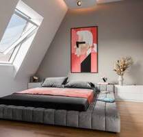 Wohnen auf höchstem Niveau: 3-Zimmer-Dachgeschoss mit Balkon - Berlin Friedrichshain