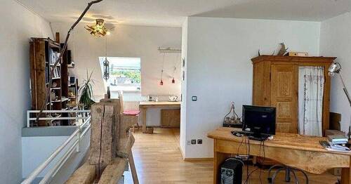 Wohnbereich - Helle Maisonette Wohnung in Amberg