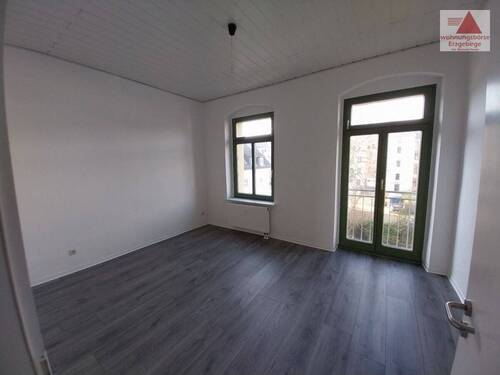Schlafzimmer - 2 Zimmer Etagenwohnung zur Miete in Chemnitz / Zentrum