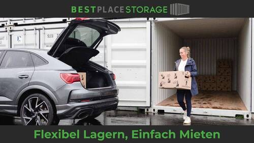 15m² Lagerfläche - 15?m² Self-Storage Lagercontainer in Dresden mieten - Günstig, Trocken und Sicher!