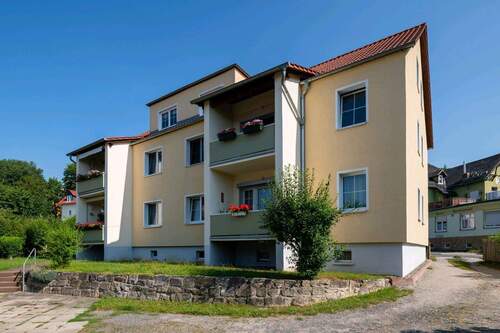 rückwärtige Hausansicht - Mehrfamilienhaus, Wohnhaus zum Kaufen in Rudolstadt