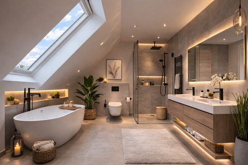 Beispiel Badezimmer, OG - 