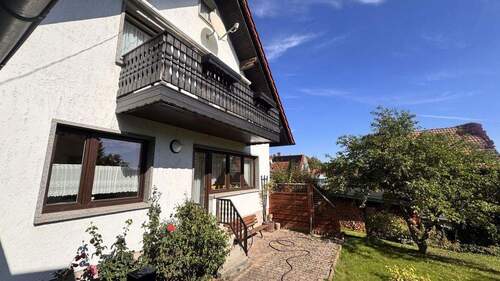 Eigenheim Rückseite Balkon - 