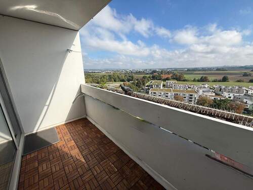 Balkon - Aussicht - 1 Zimmer Etagenwohnung zum Kaufen in Neu-Ulm