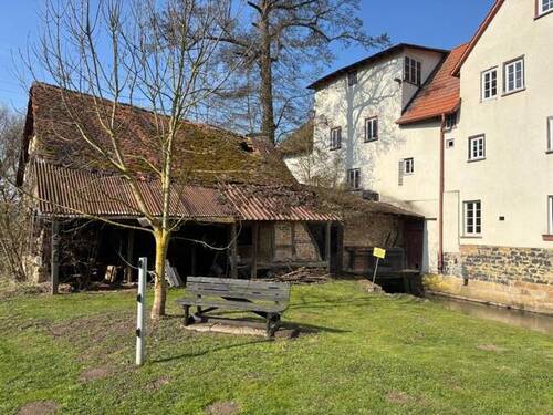 Mühle rückwärtige Ansicht - 