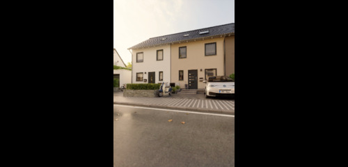 Reihenhaus Maiz Eingangsseite.png - Schönes Reihenmittelhaus mit 6 Zimmer inkl. Grundstück in Muhr am See