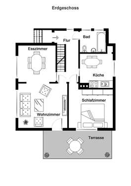 Hedendorf Erdgeschoss - 