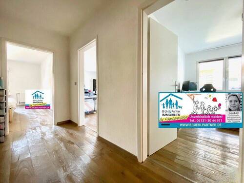 hochwertiger Parkettboden - Etagenwohnung mit 111,50 m&sup2; in Bingen am Rhein zum Kaufen