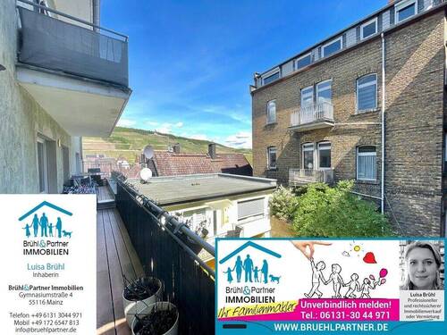 großer Balkon - 