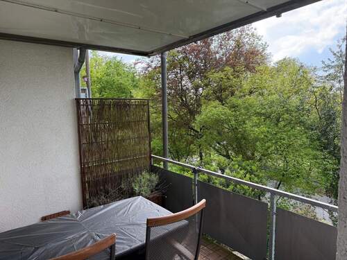 BLICK AUF DEN SONNEN-BALKON - 58456 WITTEN-HERBEDE-VORMHOLZ, AM WALDRAND GELEGEN, HELLE, MODERNE EIGENTUMSWOHNUNG MIT BALKON, AUFZUG, TIEFGARAGEN-STELLPLATZ, ZU VERKAUFEN !