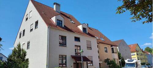 Hausansicht - 2 Zimmer Etagenwohnung in Augsburg