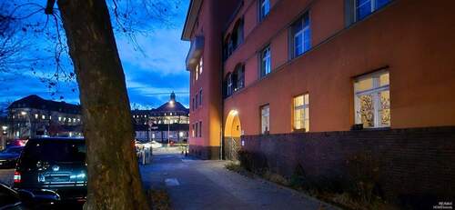 Eingang Komplex - Historischer Charme trifft komfortablen Wohnkomfort - Maisonette-Wohnung mit Dachterrasse Berlin Mitte-Wedding