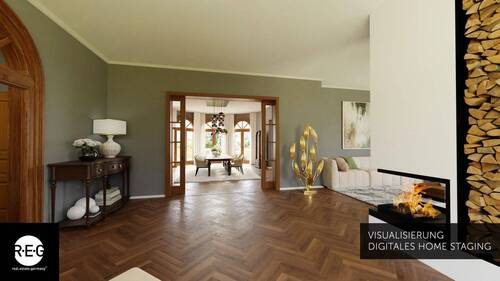 Kaminzimmer - Visualisierung - 