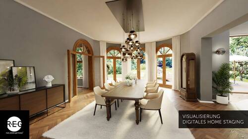 Rundbogenzimmer - Visualisierung - 