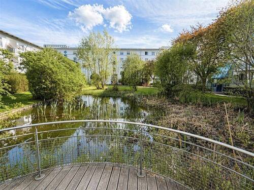 Innenhof mit Teich - 