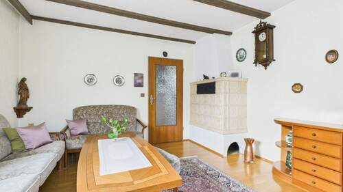 Ansicht Wohnzimmer Kamin - 