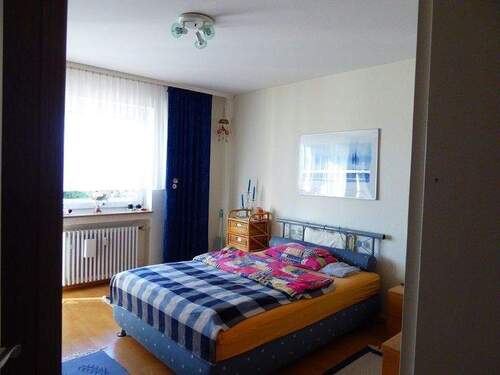 Schlafzimmer - Etagenwohnung in Rothenburg ob der Tauber