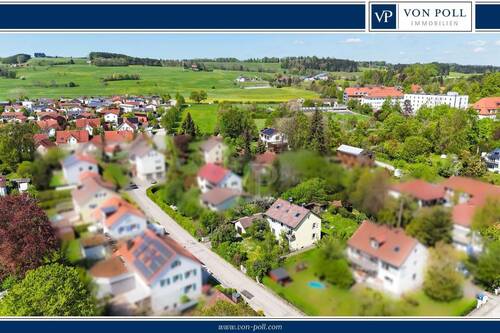 Luftbild - Zweifamilienhaus in Top Lage von Kaufbeuren