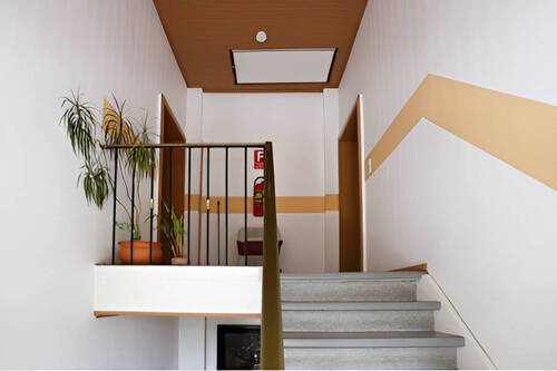 Treppenhaus zum Dachgeschoß - 