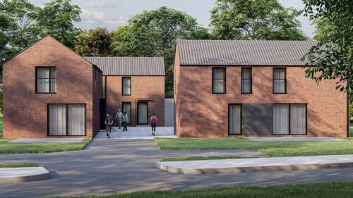 Bsp. Grafik - 4 Zimmer Einfamilienhaus in Raeren