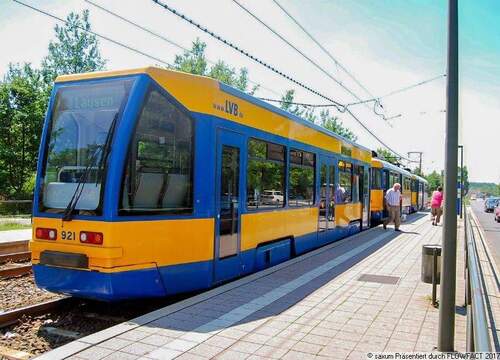 mit Bus oder Tram schnell in die City - 