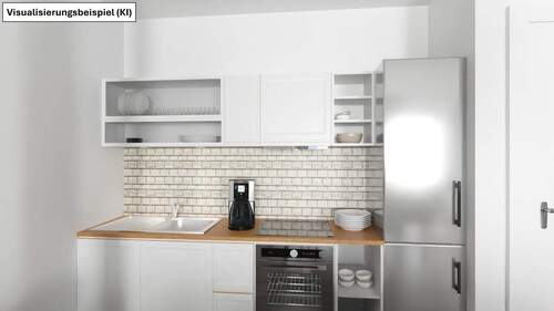 offene Küche - 3 Zimmer Etagenwohnung in Berlin