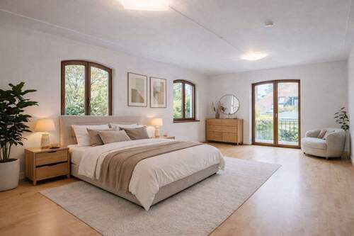 Schlafen 1. OG Visualisierung - 