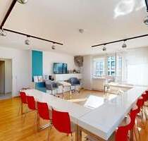 Stilvolle Dachgeschosswohnung mit sonniger Gartenterrasse und Tiefgaragenstellplatz am Holzhofpark - Darmstadt