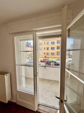 Blick vom Balkon - 2 Zimmer Etagenwohnung in Berlin