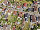 Drohnenaufnahme - Großzügiges Zweifamilienhaus mit Ausbaureserve in Top-Lage von Neu-Ulm Burlafingen