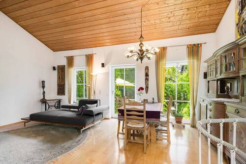 schöner Wohnbereich - 3 Zimmer Etagenwohnung in Wolfratshausen