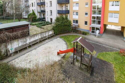 Blick vom Balkon - 