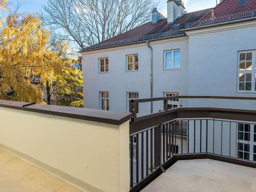 Balkon in Innenhoflage. - 