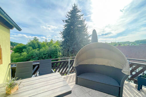 Balkon OG - 6 Zimmer Mehrfamilienhaus, Wohnhaus in Schirgiswalde / Callenberg