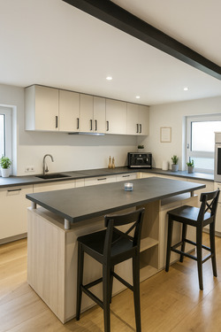 Küche Visualisierung - 7 Zimmer Mehrfamilienhaus, Wohnhaus in Fürth