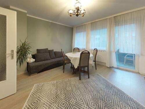 Wohnzimmer - Etagenwohnung mit 62,90 m&sup2; in Itzehoe zum Kaufen