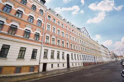 Gebäudeansicht - 3 Zimmer Etagenwohnung zum Kaufen in Leipzig