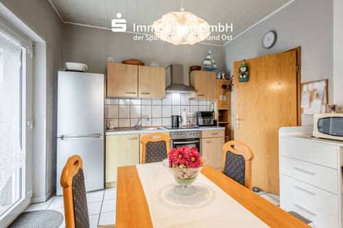 Küche und Esszimmer im Erdgeschoss - 