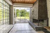 Wintergarten mit Kamin - 