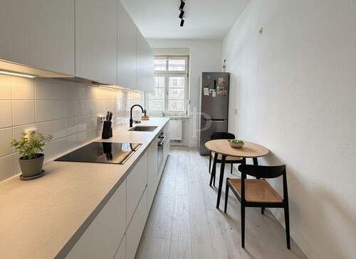 Küche (Beispiel, KI-generiert) - Etagenwohnung mit 47,00 m&sup2; in Dresden zum Kaufen