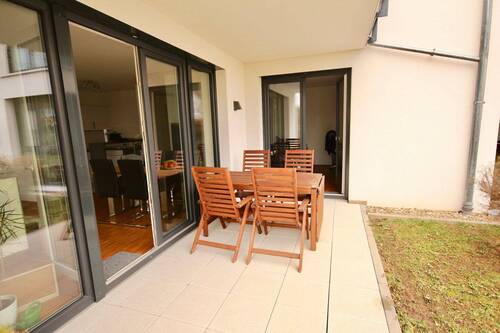 Terrasse - 2 Zimmer Terrassenwohnung in Rottendorf