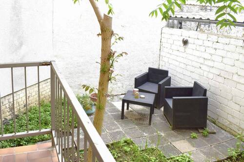 Balkon und Hof - 