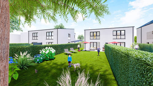 Rückansicht..jpg - 4 Zimmer Mehrfamilienhaus, Wohnhaus zum Kaufen in Langerwehe