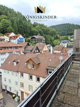 Blick vom 6. OG - 3 Zimmer Einfamilienhaus zum Kaufen in Bad Wildbad im Schwarzwald