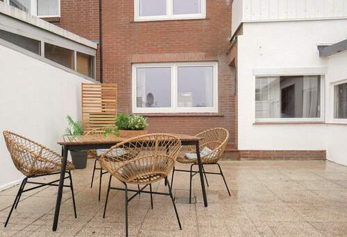 Rückansicht Terrasse - 