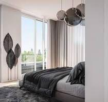 Helle 4-Zi.-Whg. mit geschützter Süd-Loggia und 2 Tageslichtbädern, davon 1x en suite - München Feldmoching-Hasenbergl