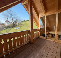 Exklusive Dachgeschosswohnung mit Sauna & Panoramablick - Ruhe in den Ammergauer Alpen - Saulgrub