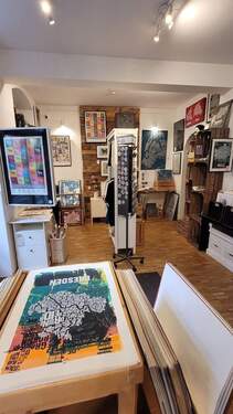 Innenansicht Laden - 2 Zimmer Gewerbeobjekt (Büro, Produktion, Verkauf) zur Miete in Dresden