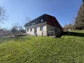 Gartenansicht - Wohnen (und arbeiten) in rel. Alleinlage: Besonderes Anwesen mit Weitblick in Simmerath-Lammersdorf